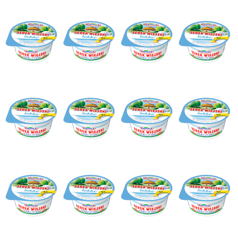 Serek wiejski lekki Piątnica 150g X12